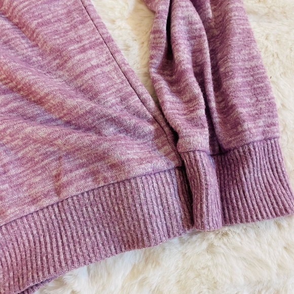 Gap Softspun Space Dye Pullover Hoodie in Purple Amethyst Women’s Size M - Picture 5 of 10